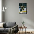 thumbnail image 4 of Mario Lemieux 20x29 Framed Canvas Penguins Action-V, 4 of 4