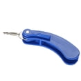 thumbnail image 4 of Key Turner, Aid for Elderly and Limited Hand Users, Lightweight and Sturdy,  Rounded Design, Holds 2 Keys, Alloy + Plastic, Blue Color, 4.7 X 1.3in, 46g, Key Holder Tool for Hands, 4 of 7