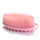 thumbnail image 1 of Cepillo sensorial premium para niños o personas con autismo, exfoliante corporal de silicona suave, cepillos 2 en 1 para terapia ocupacional, esponja de silicona, cepillo de ducha para mascotas, cepil, 1 of 1
