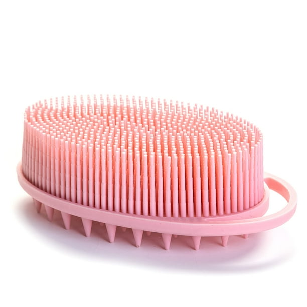 Cepillo sensorial premium para niños o personas con autismo, exfoliante corporal de silicona suave, cepillos 2 en 1 para terapia ocupacional, esponja de silicona, cepillo de ducha para mascotas, cepil