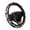 Cherry Blossom, variant on Yuyamidu Aztec Ethnic Gemoetric Steering Wheel Cover Soft Flannel Steering Wheel Covers 15 Inch Warm Car Steering Wheel Accessories Fit Most Auto Sedan