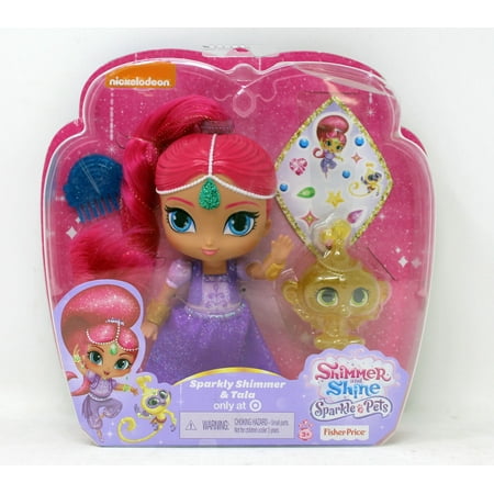 Shimmer & Shine Sparkle Pets Sparkly Shimmer & Tala Basic Doll