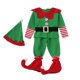 thumbnail image 5 of Disfraz navideño completo para niños y adultos | Disfraz de Papá Noel con vestido, gorro, cinturón, orejas y calcetines | Ideal para juegos de rol unisex, espectáculos navideños, fiestas y accesorios, 5 of 5