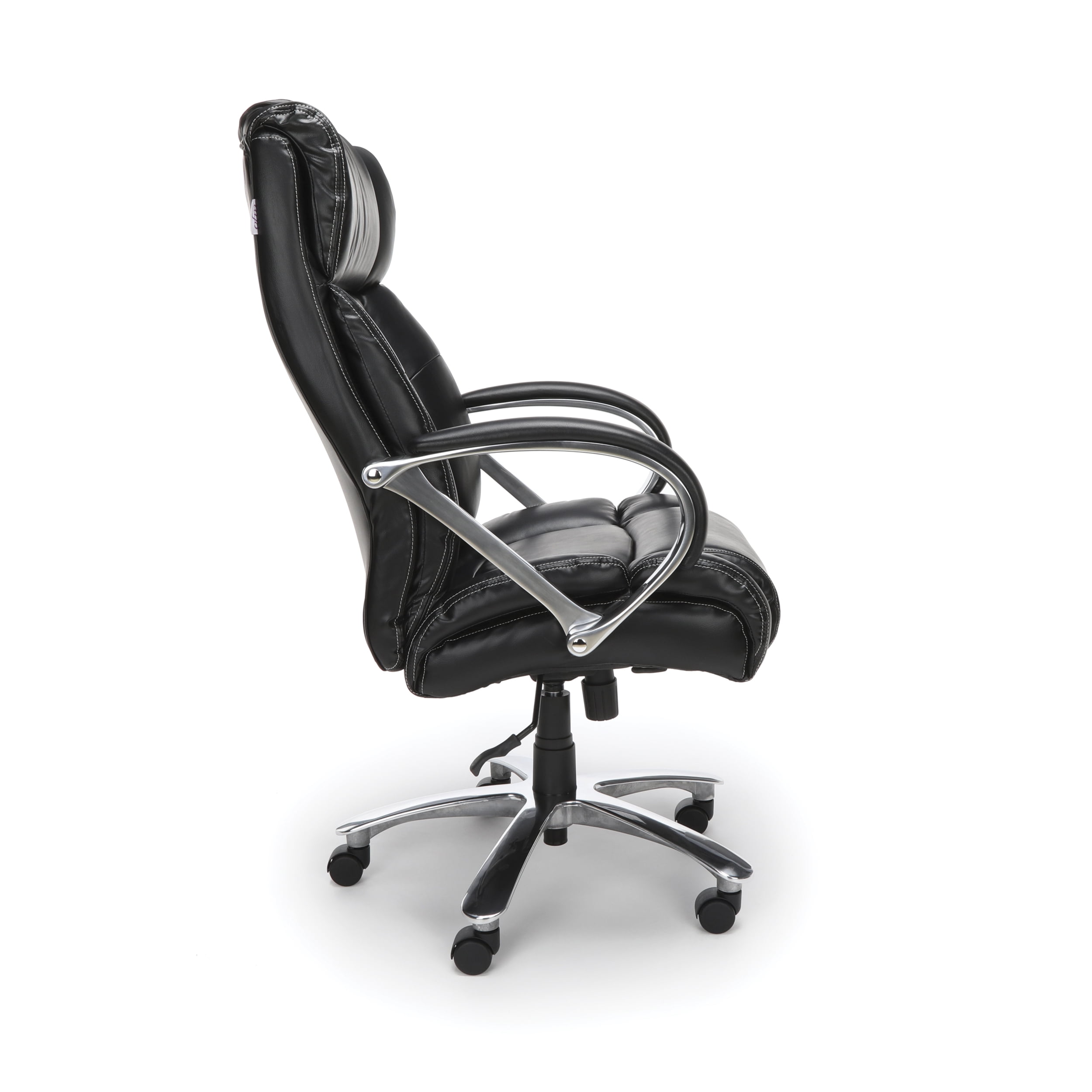 Ofm Avenger Series Model 810 Lx Leather High Back Big And Tall Ofm Avenger Series Model 810 Lx Leather High Back Big And Tall Executive Office Chair Black Com