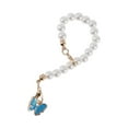thumbnail image 5 of Unique Bargains 1 Pc Imitation Pearl Butterfly Cup Chain Water Cup Pendant Blue Alloy Imitation Pearl, 5 of 5