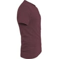 thumbnail image 3 of Ma Croix Men's Premium Solid Cotton V Neck T-Shirts Short Sleeve Tee, 3 of 8