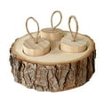thumbnail image 2 of Bothyi Foraging Feeder Toy Puzzle Feeder Treats Dispenser for Rat s Chinchilla wood color, 2 of 8