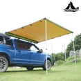 thumbnail image 2 of WOLFSTORM 8.2*8.2FT Outdoor Travel Sunshade Large Car Side Awning Rooftop Tent,Waterproof Pull-Out Car Side Awning for Off-Road Camping, Retractable Vehicle Tent Sun Shelter, 2 of 17