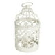 thumbnail image 2 of Linterna de metal para velas de té, linterna para velas de té con patrón hueco, portavelas para mesa, portavelas con forma de jaula de pájaros, de confianza y probado, 2 of 14
