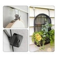 thumbnail image 4 of COFEST Stainless Steel Wall Panel Clip Hooks for Outdoor Decoration Vinyl Wall Panel Hooks Do Not Require Drilling Hooks Can Be Used for Hangers Silver, 4 of 9