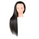 thumbnail image 1 of Cabeza de maniquí para entrenamiento de cabello Cabeza de maniquí para peluquería Maniquí multiusos para cabello largo Negro sin maquillaje, 1 of 8