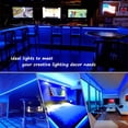 thumbnail image 3 of Lámpara de cuerda Areful de 10 m, LED azul, resistente al agua para exteriores, 3 of 7