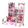 thumbnail image 4 of Casa de muñecas Playset Casa de muñecas con muebles y accesorios, Juego de rol, Vacaciones con 14 habitaciones, 4 of 9