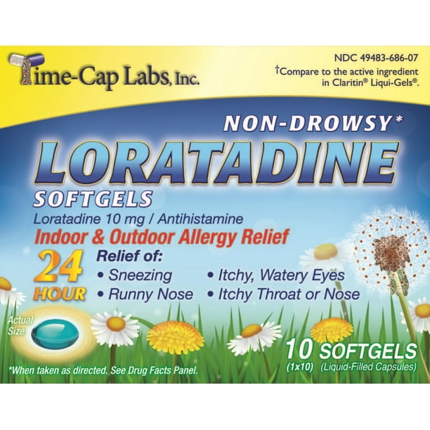 LORATADINE 10 MG CAPSULES