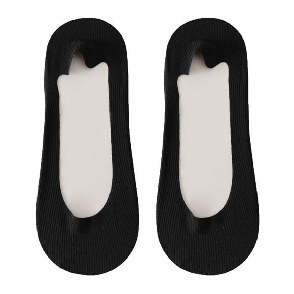 Thin socks cotton nylon low top lined with non slip hidden socks flat-bottom sneakers