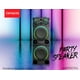 thumbnail image 2 of Bocina Aiwa Torre de Sonido 2500W PMPO con Perillas de Mezcla DJ y Karaoke, 2 of 6
