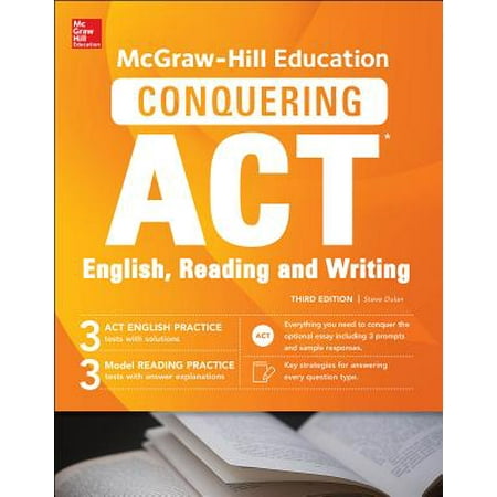 McGraw-Hill Education Conquering ACT English Reading and Writing, Third