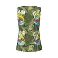 thumbnail image 5 of Fotbe Surfing Dinosaur Womens Loose Fit Casual Flowy Slim-Fit Tank Tops Athletic Round Neck Trendy Sleeveless Summer Tops for Gym and Yoga-, 5 of 9