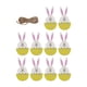 thumbnail image 1 of 10 adornos colgantes de Pascua bonitos, adornos decorativos, accesorios fotográficos para recuerdos. Amarillo, 1 of 9