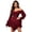 RD2, variant on Women Off Shoulder Flare Long Sleeve Mini Dress, Corset Waist Ruffle Asymmetrical Short Dress, Gothic Slim Fit Party Club Outfit for Halloween RD2 XS