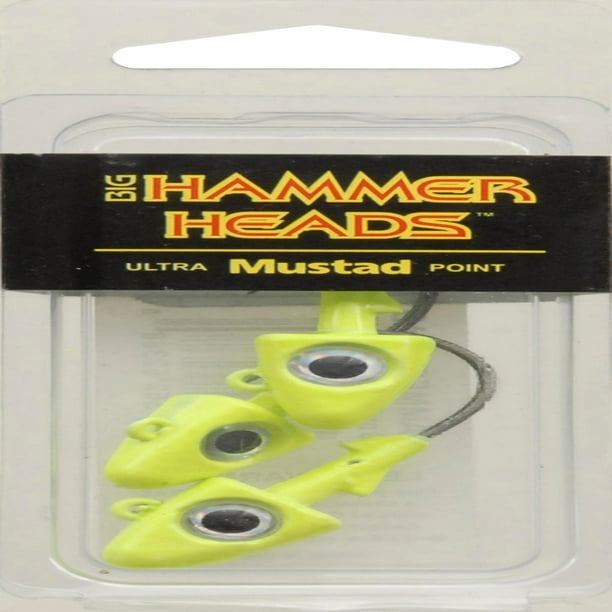 Big Hammer 3/8 Oz 2/0 Jig Heads Chart SE3828