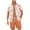 Orange-uadEp, variant on JFOPQVSM European and Men's Printed Casual Sports Short Sleeved Shirt Shorts Set Men 2 Piece Outfits Sets Summer