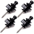 thumbnail image 4 of Bestgle 4pcs Guitar Strap Locks and Buttons Round Head Design Security Quick Release Straplocks for Electric Acoustic, 4 of 5