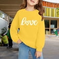 thumbnail image 6 of Mercatoo Girls Oversized Heart Sweatshirts Long Sleeve Crewneck Sweater Cute Prepp𝐲 Hoodies for Teen Girls Trendy Fall Winter Clothes, 6 of 6