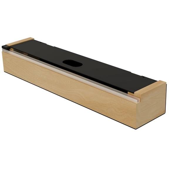 Rev-A-Shelf Foil Wrap Insert Organizer and Dispenser for Kitchen Drawer Storage, Black