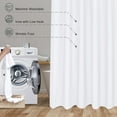 Waterproof Fabric Shower Curtain Liner Soft Hotel Quality Cloth