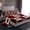 Red Beige, variant on Manfei Camper Adventure Twin Sheet Set (3-Piece) Moose Deer Bear Compass Breathable Decor For Kids