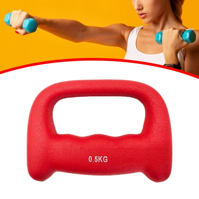GARENDE Boxing Dumbbell Grip Dumbbell Exercise Training Equipment Handheld Weight Hand Weight for Running Gymnastics Yoga Workout Mma 0.5KG