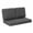 Dark grey, variant on YEERSWAG 46x26x5 inch Outdoor Deep Seat Loveseat Cushion Set with zipper,Water Repellant,Fade Resistant Garden Patio Chair Cushion for Outdoor Furniture