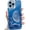 Blue(Moon and Cloud), variant on Cloud Cute Case Compatible for iPhone 13 Pro Max Case with Lens Protective Soft TPU Shockproof Full Moon Phone Case for iPhone 13 Pro Max 6.7 inch Women Girls Orange