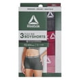 thumbnail image 2 of Reebok Women's Flex Rib Boyshort, 3-Pack, Sizes XS-3XL, 2 of 4
