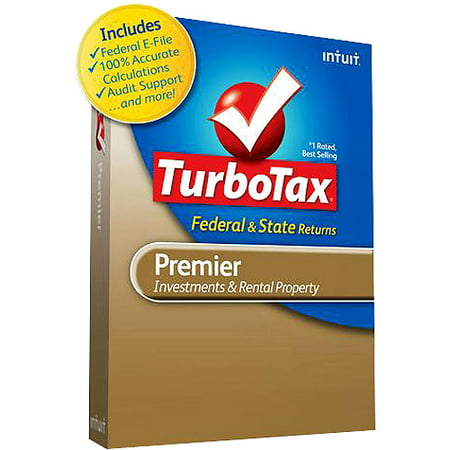 TurboTax Premier Fed + eFile + State 2009 (Best Deal On Turbotax Premier 2019)