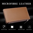 thumbnail image 5 of Carteras delgadas para hombres - Cartera de cuero con clip para billetes para hombres - Tarjetero minimalista, 5 of 5