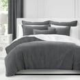 thumbnail image 2 of Vanessa Charcoal Duvet Cover Set Queen, 2 of 5