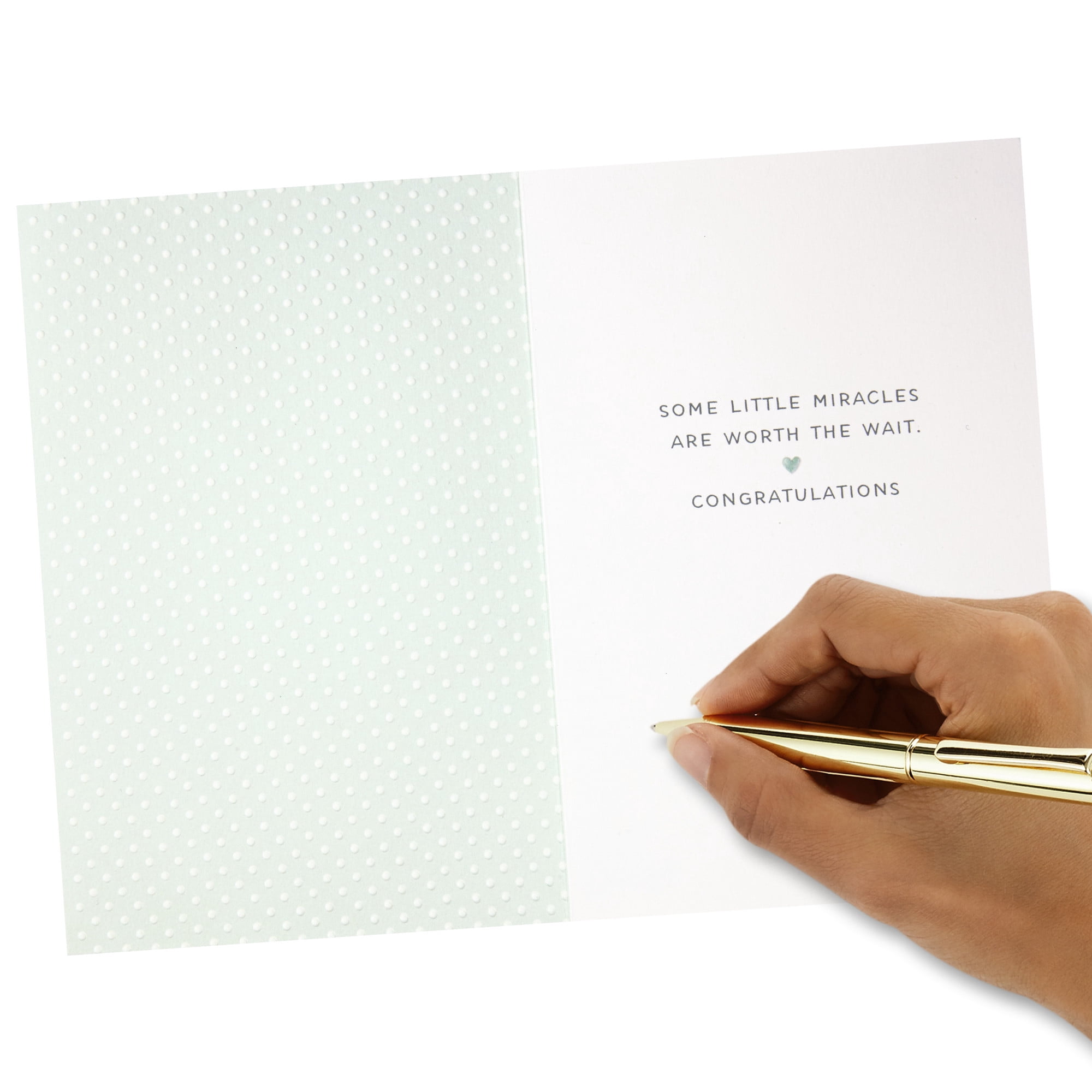 Hallmark Signature New Baby Card (Worth the Wait)