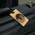 thumbnail image 2 of Squirrel Protecting His Nuts Luggage ID Tags Suitcase Carry-On Cards - Set of 2, 2 of 3