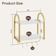 thumbnail image 2 of Estantes de Cocina Flotantes de Madera, Ahorran Espacio en Paredes Blancas Pinmoco 6H-WHT, 2 of 7