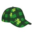 thumbnail image 3 of Uemuo Happy St. Patrick's Day5 Pattern Baseball Cap Golf Dad Hat Adjustable Original Classic Low Profile Cotton Hat Unconstructed Plain Cap Men Women, 3 of 9