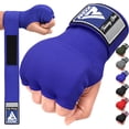 thumbnail image 1 of Guantes interiores de boxeo para entrenamiento, envolturas de mano, RDX, color azul mediano, 1 of 8