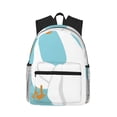 thumbnail image 1 of Balery Three White Geese Mochila para Mujeres y Hombres, Mochila Ligera Casual para Viajes, Mochila Clásica Básica para la Universidad, 1 of 6
