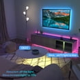thumbnail image 3 of Tira LED de 15 m, Tenmiro Bluetooth para dormitorio, control remoto por aplicación, sincronizada con la música, ideal para dormitorio, bodas, fiestas y decoración navideña., 3 of 5