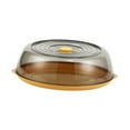 thumbnail image 2 of deevoka Round Plate Cover 28cm Multipurpose for Food Meal Preps Dish Cover yellow, 2 of 9