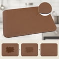 thumbnail image 5 of Unique Bargains Large Quick Dry Coffee Bar Mats for Countertop Brown 19.7*15.7 inch, 5 of 7