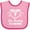 Pink and Fuchsia, variant on Inktastic My Mommy is a Doctor Boys or Girls Baby Bib