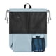 thumbnail image 4 of Mochila de malla con cordón, mochila de viaje, elegante y práctica, para mujeres y hombres. Azul, 4 of 8