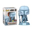 thumbnail image 1 of Pop Star Wars The Mandalorian 3.75 Inch Action Figure Exclusive - The Mandalorian Hologram #345, 1 of 4